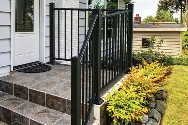 ✓ Barandillas metálicas para escaleras y porches